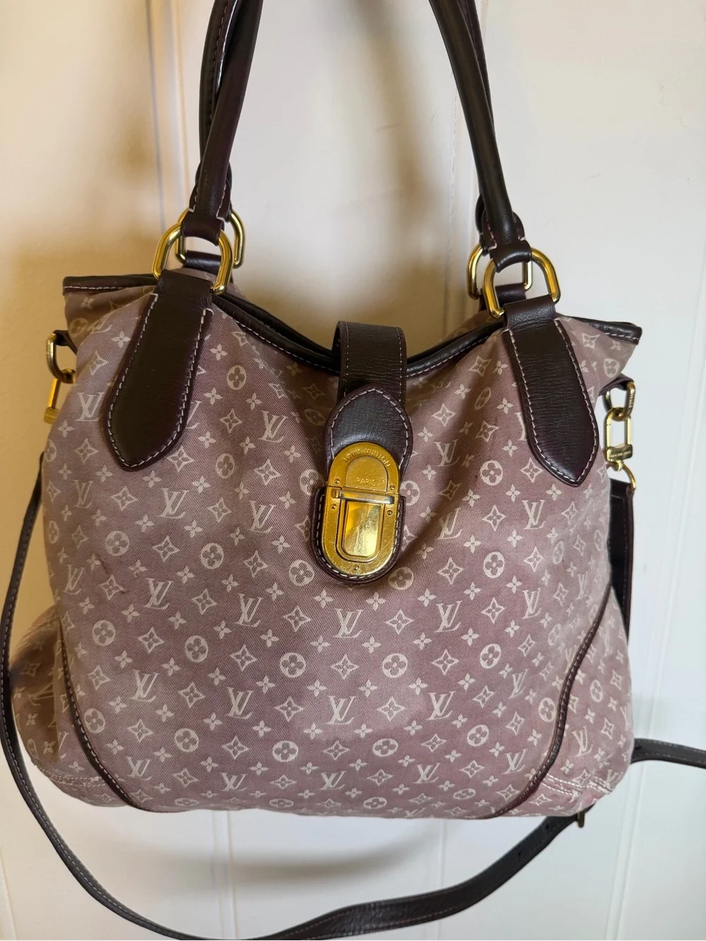 Louis Vuitton Idylle Romance PM Rose Monogram Mini Lin Crossbody Shoulder Bag - Picture 13 of 16